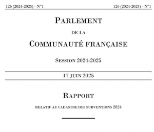 Cadastre des subventions 2024