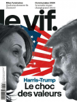 Le Vif - L'Express, n° 44 - du 31 octobre au 06 novembre 2024 - Harris-Trump. Le choc des valeurs