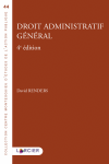 Droit administratif général - 4ème édition