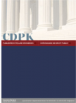 Chroniques de droit public (CDPK) = Publiekrechtelijke kronieken, n°1 - 2002