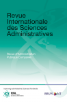 Revue internationale des sciences administratives