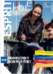 Esprit libre : le magazine de l’Université libre de Bruxelles, n°68 - Mai-Juin 2024 - Bruxelloise ? Non peut-être !