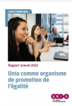 Rapport annuel 2022 d'UNIA - Unia comme organisme de promotion de l'égalité