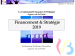 Financement & stratégie 2019