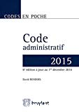 Code administratif 2015