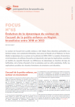 Évolution de la dynamique du secteur de l'accueil de la petite enfance en Région bruxelloise entre 2018 et 2022