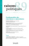 Raisons politiques, n°89 - 2023/1 - Positionnalités des chercheur∙e∙s minoritaires