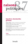 Raisons politiques, n°87 - 2022/3 - Injustices structurelles globales