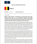 Digital News Report Belgium 2025