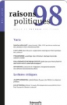 Raisons politiques, n°98 - 2025/2 - Varia
