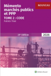 M&eacute;mento des march&eacute;s publics et PPP