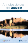 Annales de droit de Louvain