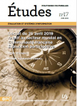 Décret du 25 avril 2019 relatif au secteur muséal en Communauté française Évaluation participative