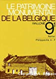 Le Patrimoine monumental de la Belgique : Prov. Namur : Arr. Philippeville(P-W). Volume 9/2.