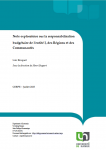 Note exploratoire sur la responsabilisation budgétaire de l'entité I, des Régions et des Communautés