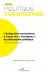 Politique européenne, N° 83 - 2024/1 - L’intégration européenne à l’aune des « classiques » de philosophie politique (Seconde partie)