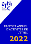 Rapport annuel d'activités de l'ETNIC - 2022