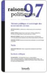 Raisons politiques, n°97 - 2025/1 - Théorie politique et sociologie des mouvements sociaux