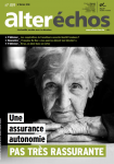 Alter échos, N°459 - Février 2018 - Une assurance autonomie pas très rassurante