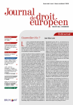 Journal de droit européen (JDE), N°267 - Mars 2020 - L'épreuve du Covid-19. Editorial