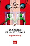 Sociologie des institutions