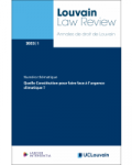 La souveraineté en et de droit international