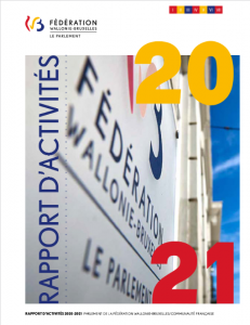 Rapport d'activités du PFWB / Communauté française 2020-2021